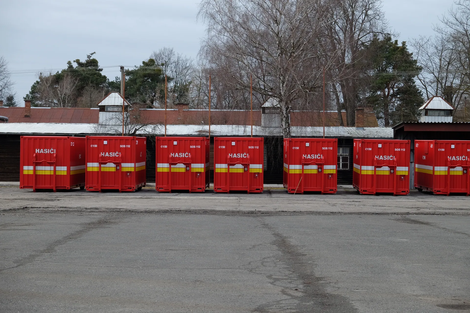 ISO shells staged for handover