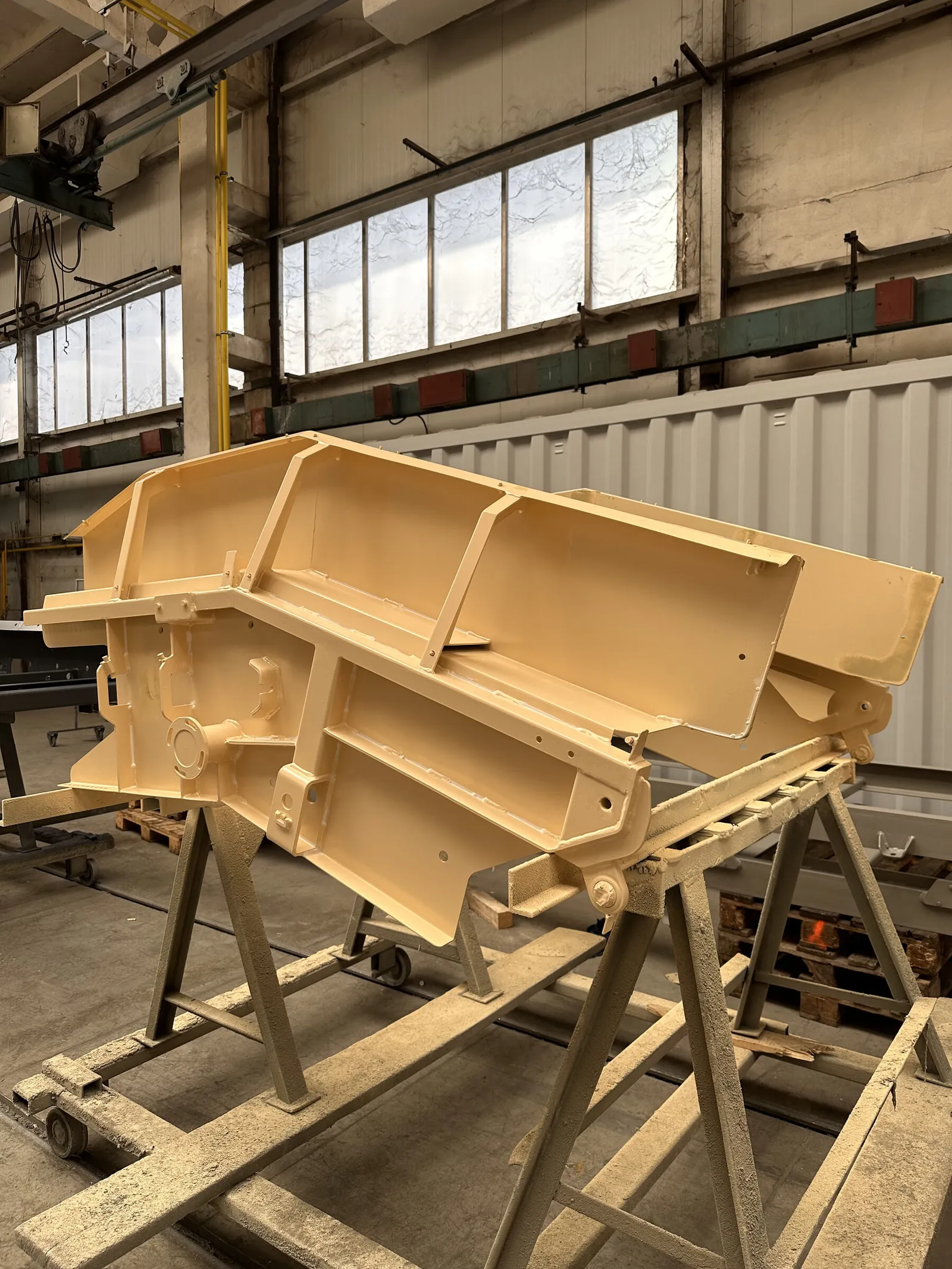 Fabricated part for an agricultural machinery OEM