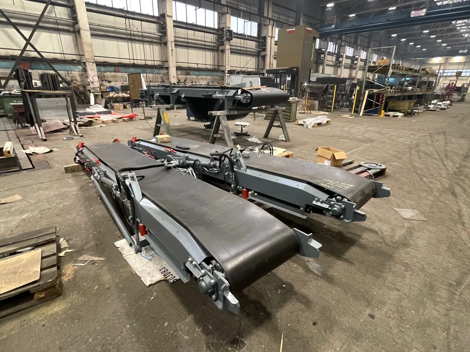 Conveyor system, third view