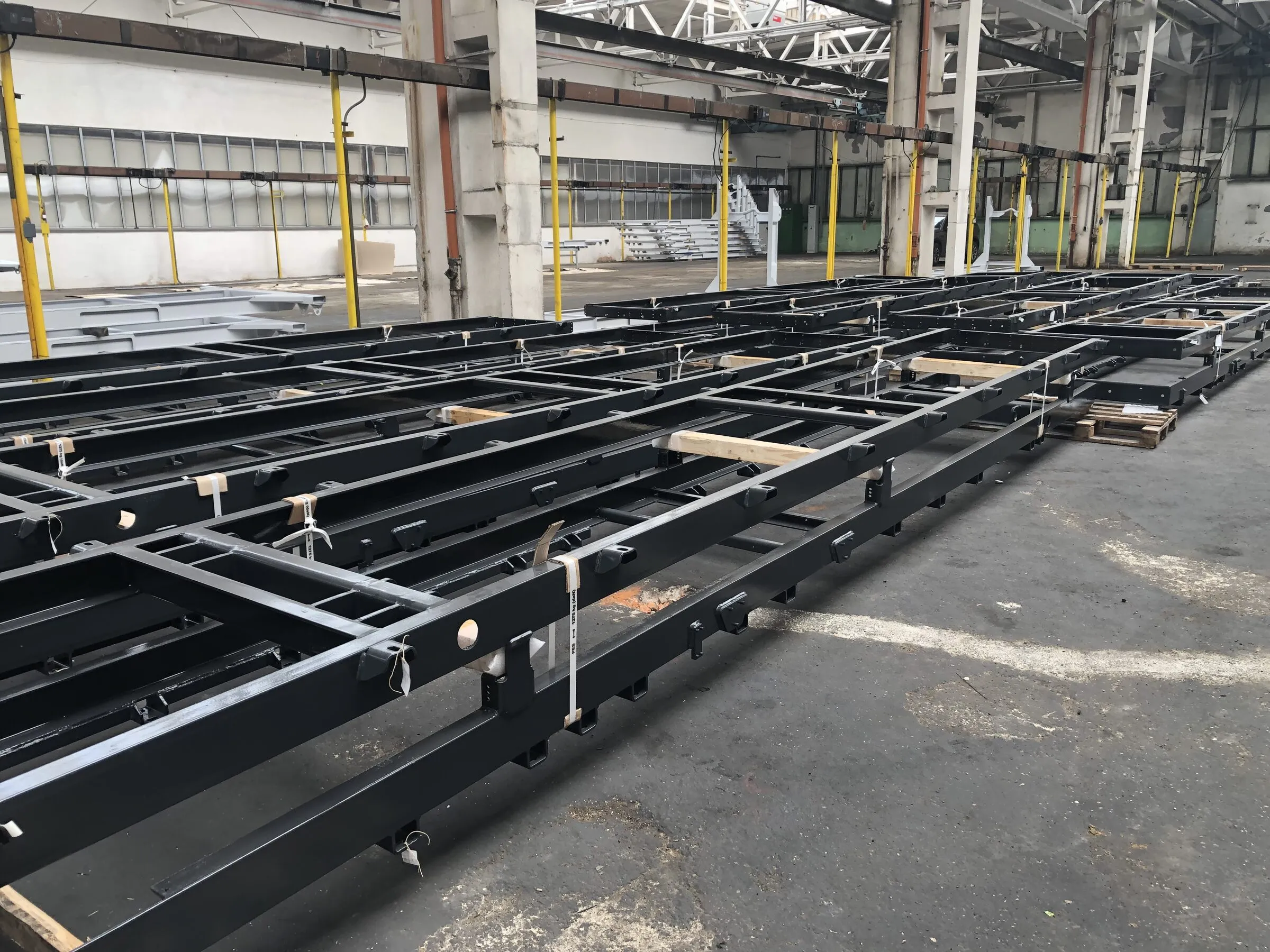 Loader chassis, third view