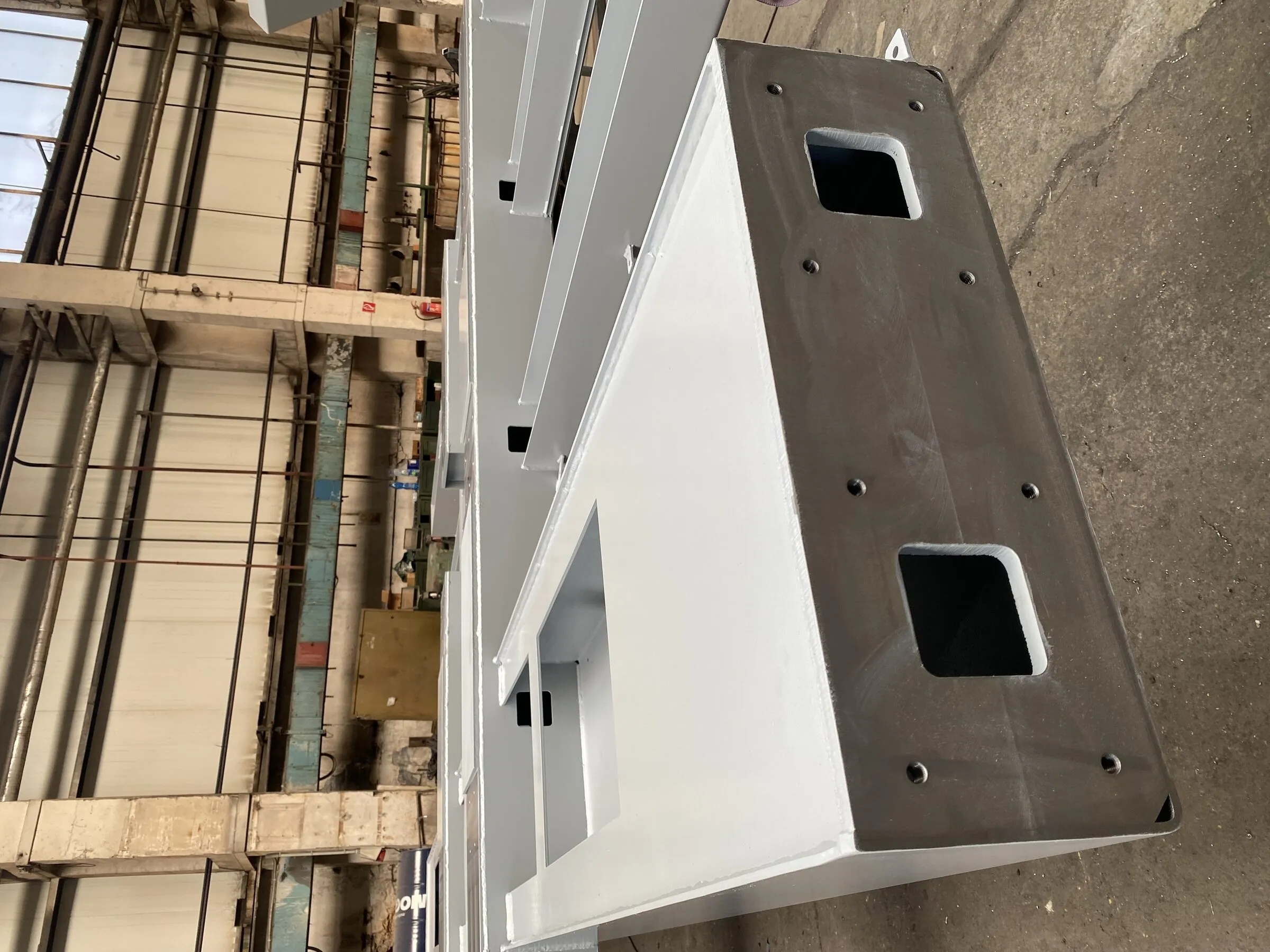 Machine frame, second view