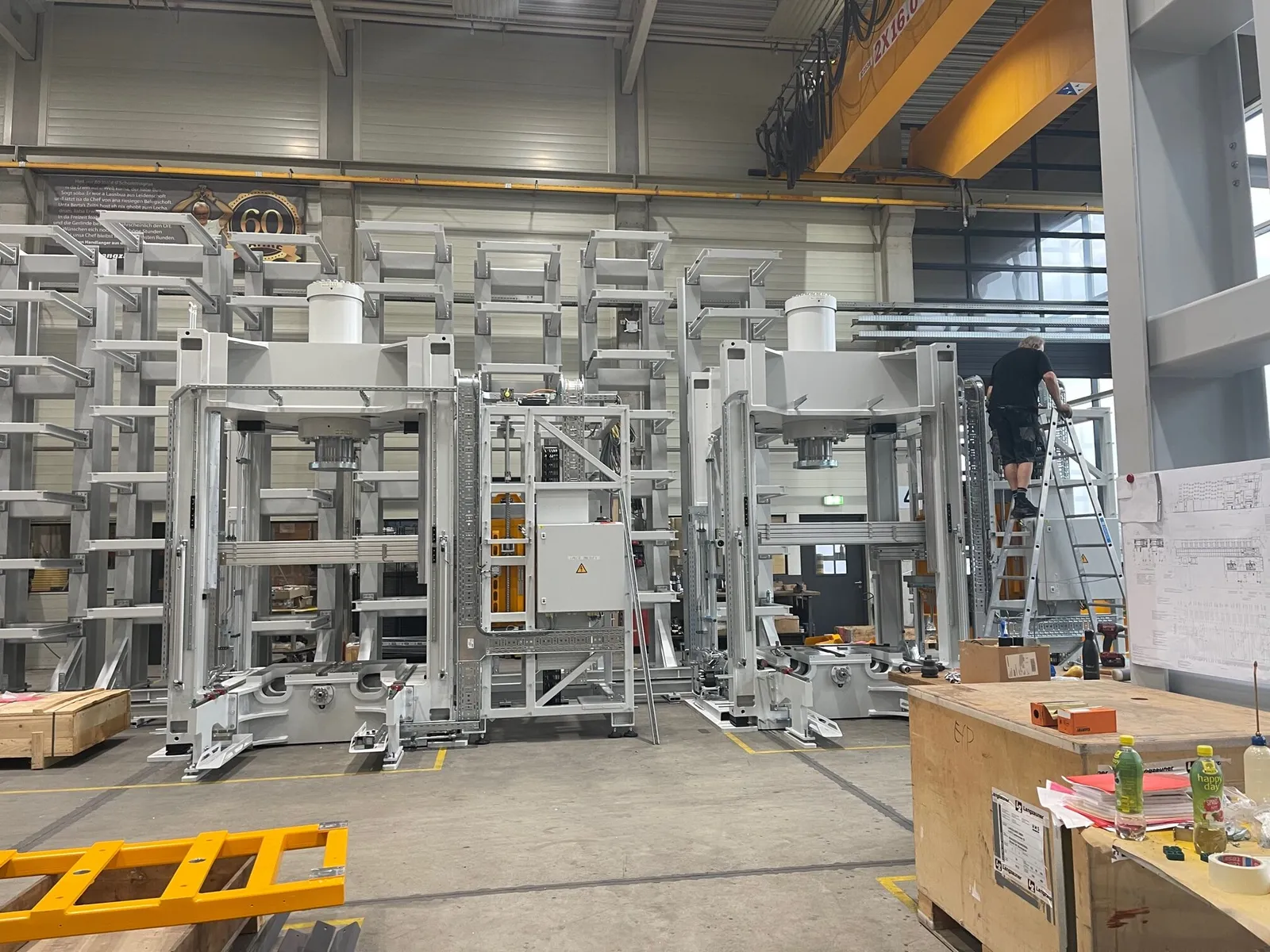 Specialised racking system structure