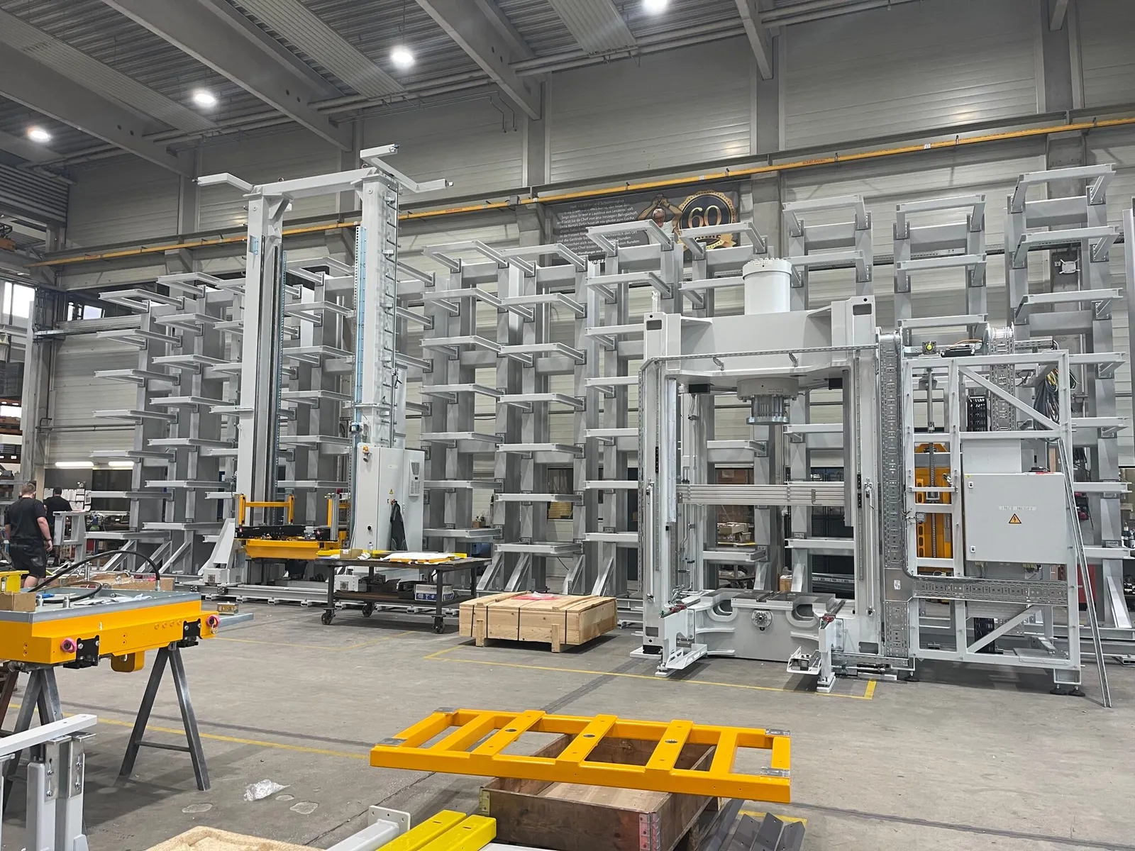 Racking system, third view