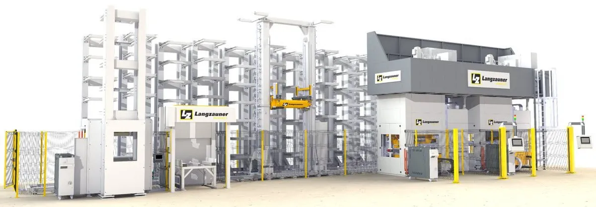 Racking system, fourth view