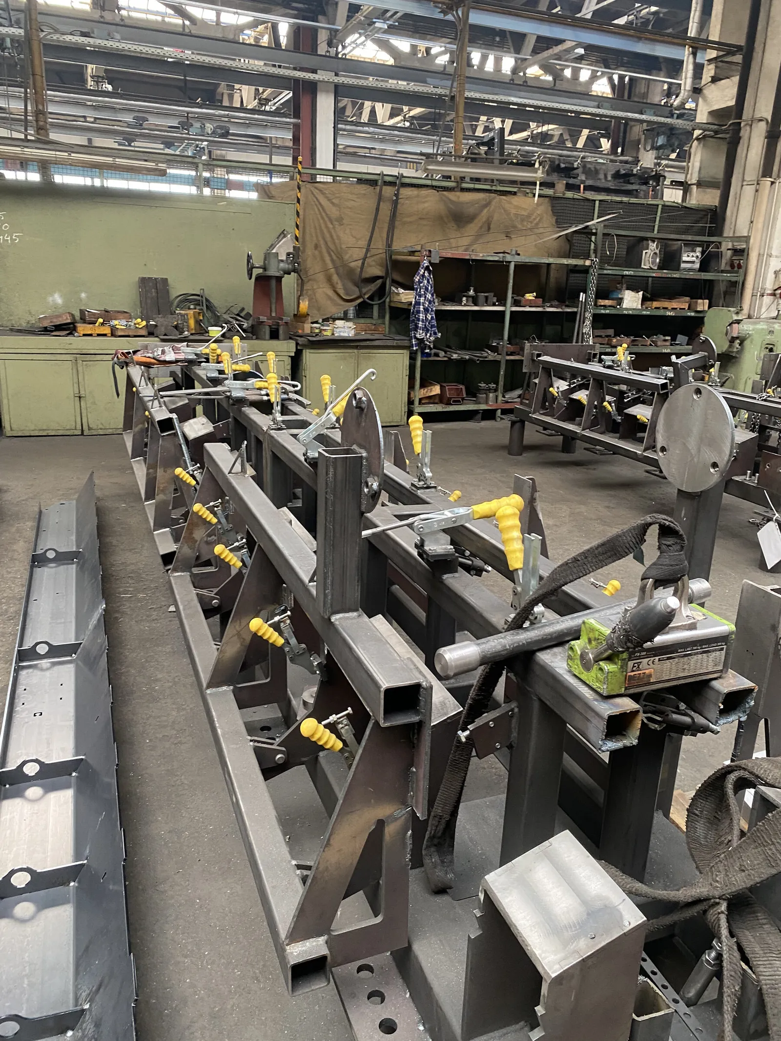 Welding jig, third view