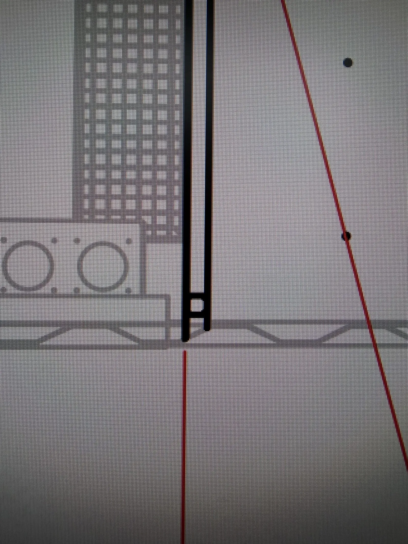 Structural framing of a container in the 3D model