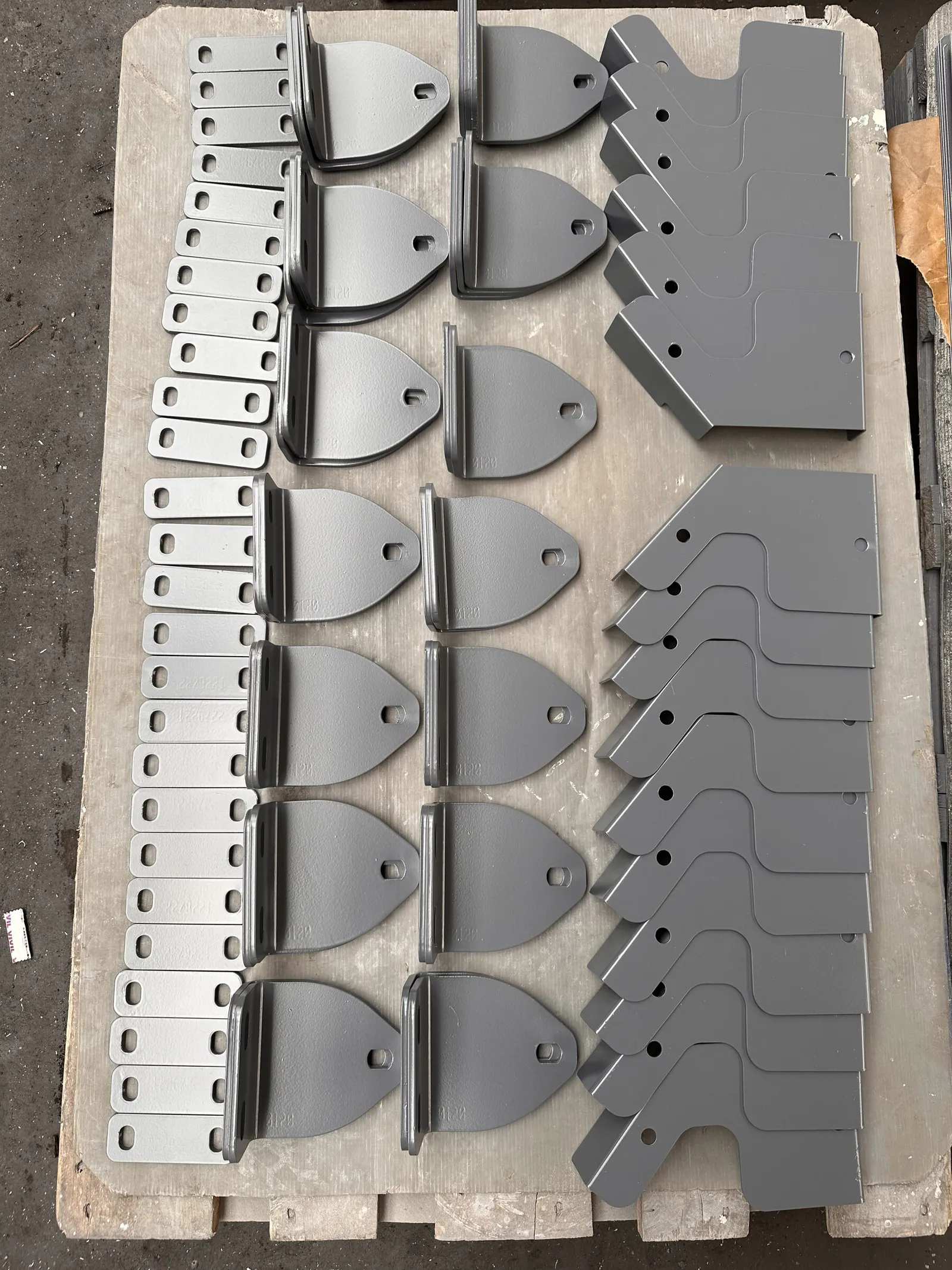 Machined weldment, third view