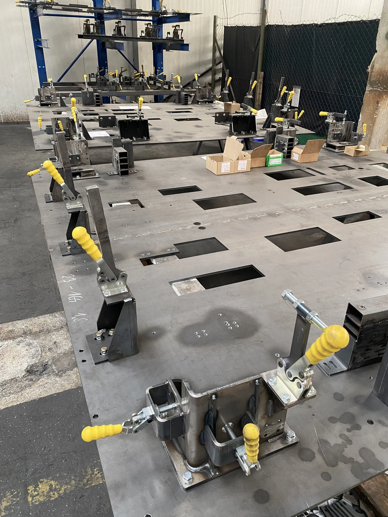 Welding jig, fifth view