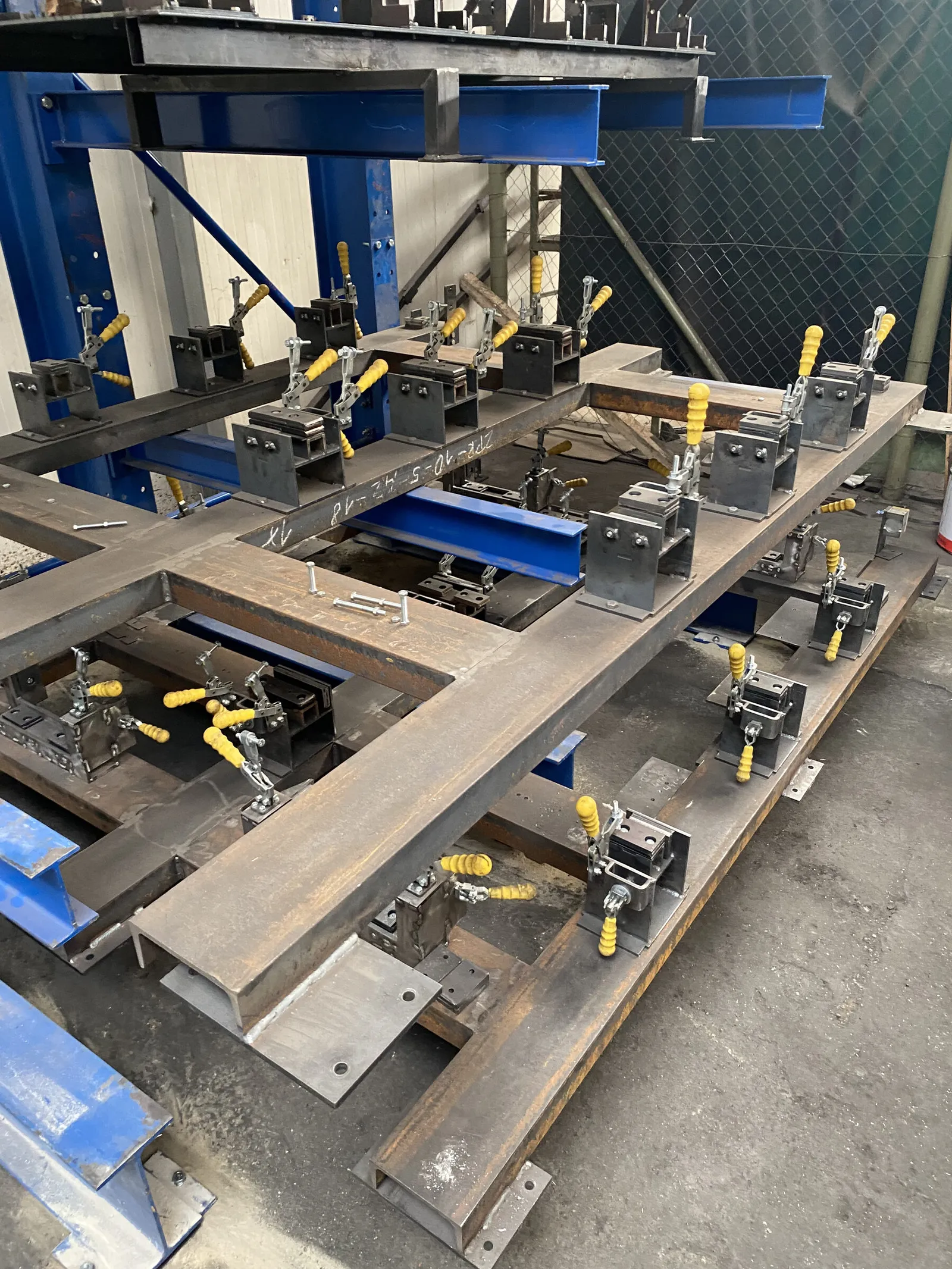 Welding jig, seventh view